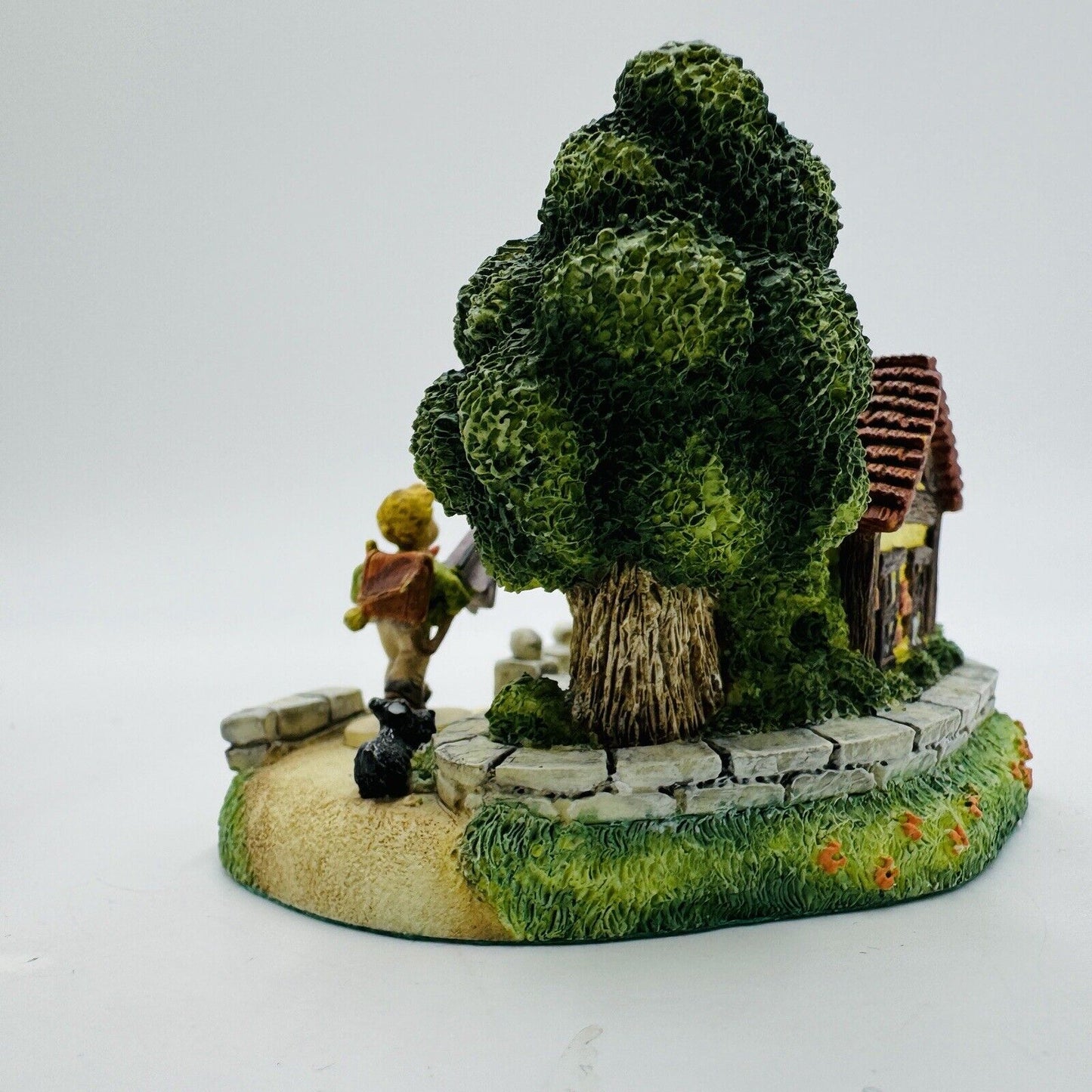 The Danbury Mint Is It Raining? School Hummel Miniature GOEBEL Set 1in Figurine