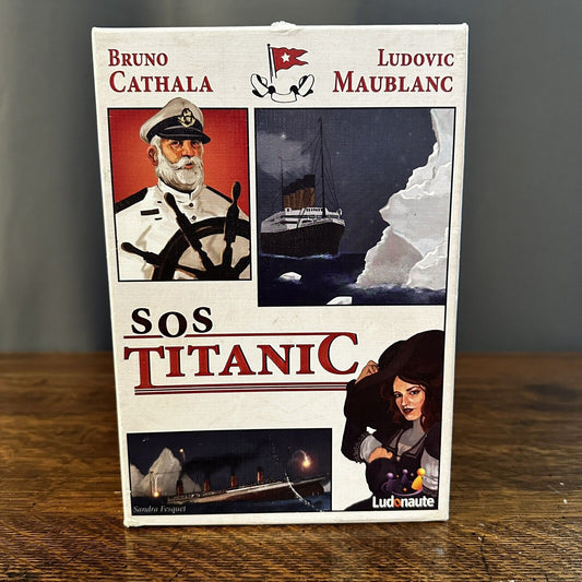 Ludonaute S.O.S. Titanic Board Game Personal Autograph Bruno Cathala Essen