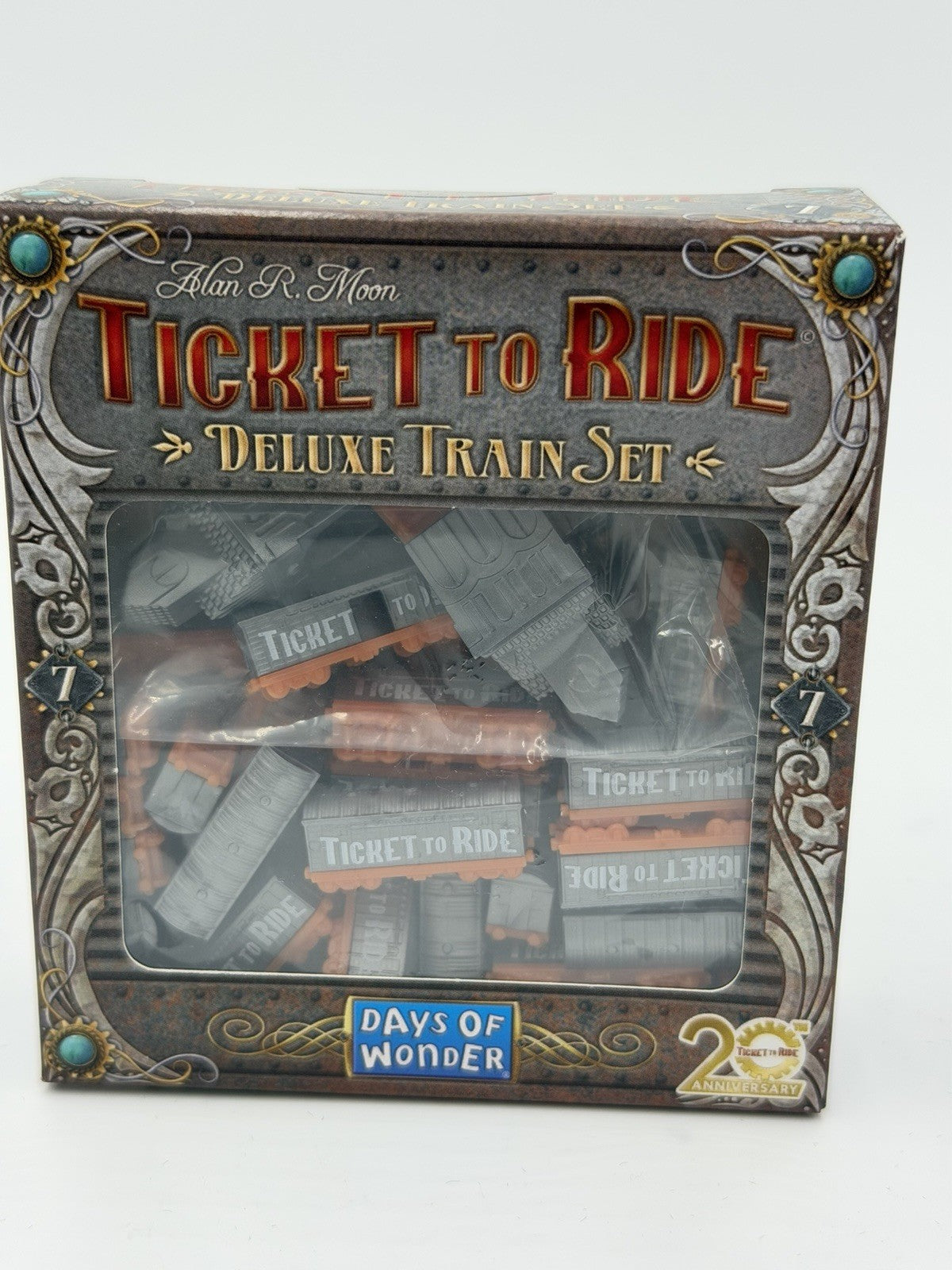 New Sealed Ticket to Ride Deluxe Train Set Days Of Wonders Board Game