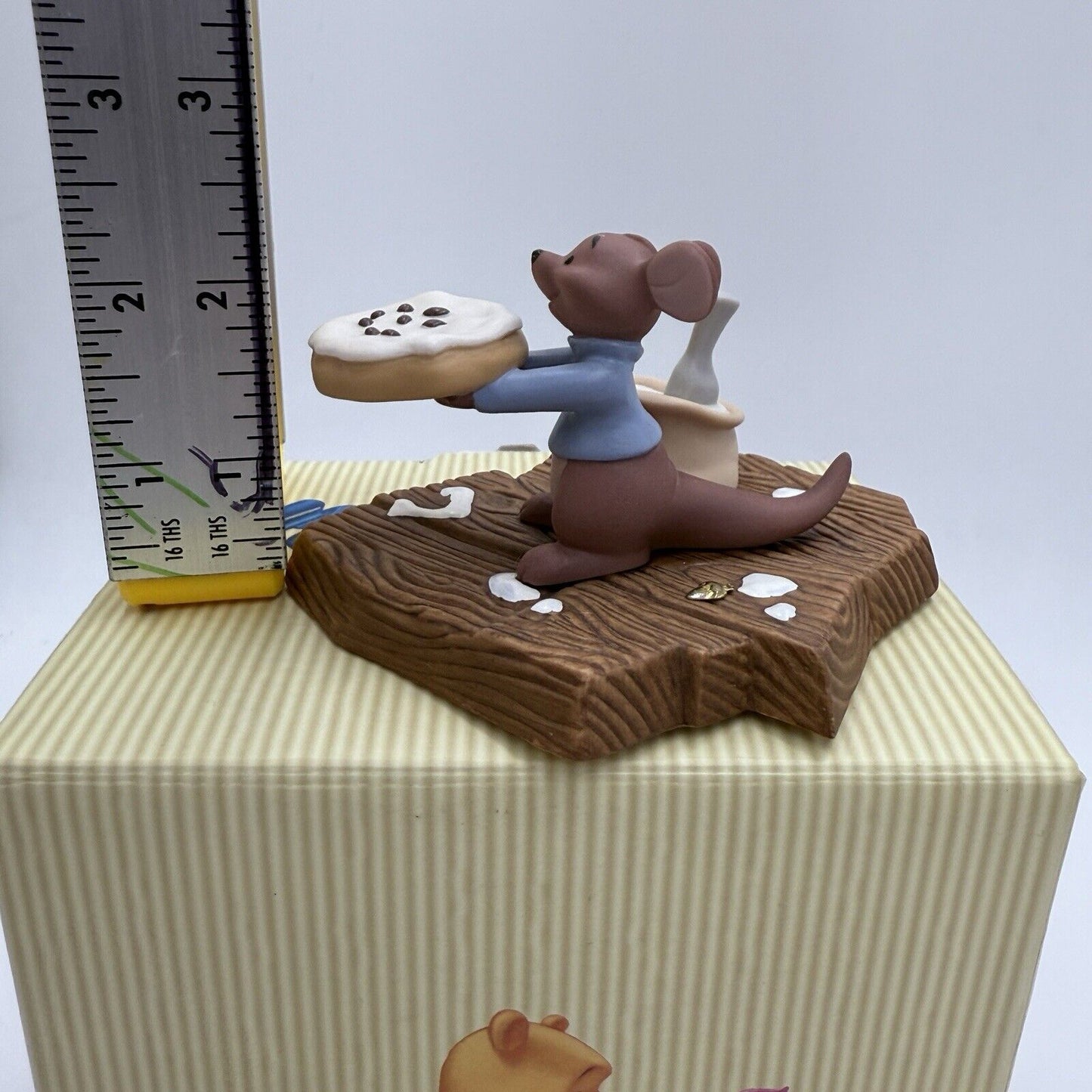 Winnie The Pooh “I Stirred In An Extra Bit Of Love For You” Disney ROO Figurine