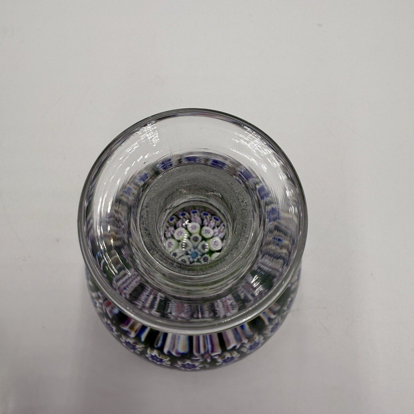 Perthshire Paperweight Millefiori Perfume Bottle Inkwell Scotland Art Glass