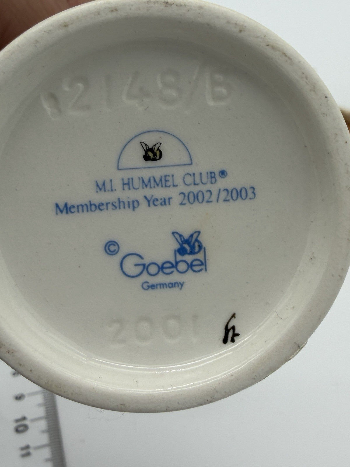 VINTAGE 1999 GOEBEL SMALL HOPE CHEST Plus 2 Hummel Goebel Figurines Set