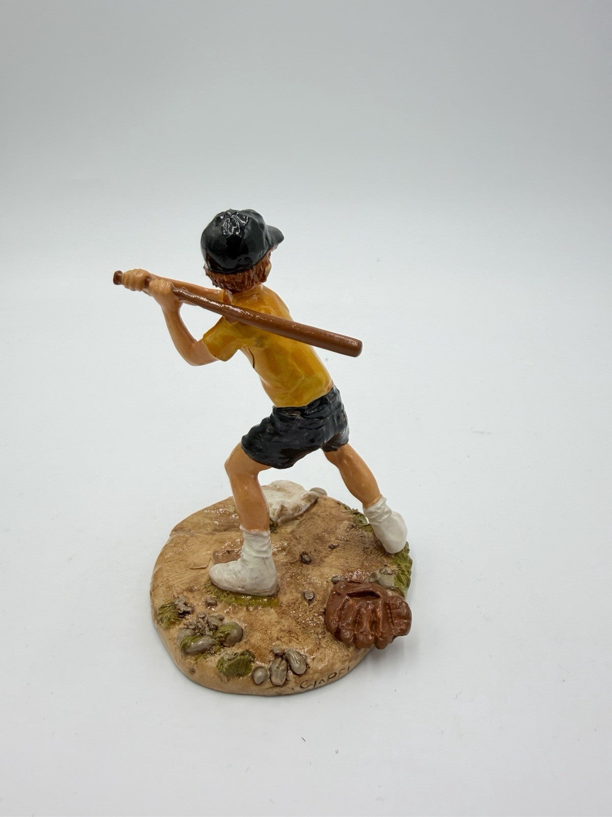 The Franklin Mint Children Of The World Fine Pewter USA Boy Painted Figurine
