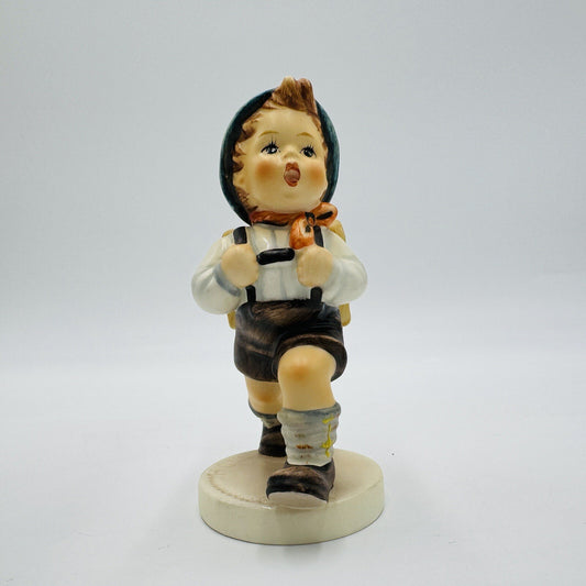 Hummel GOEBEL Germany School Boy Figurine Vintage Painted 822/0 1987
