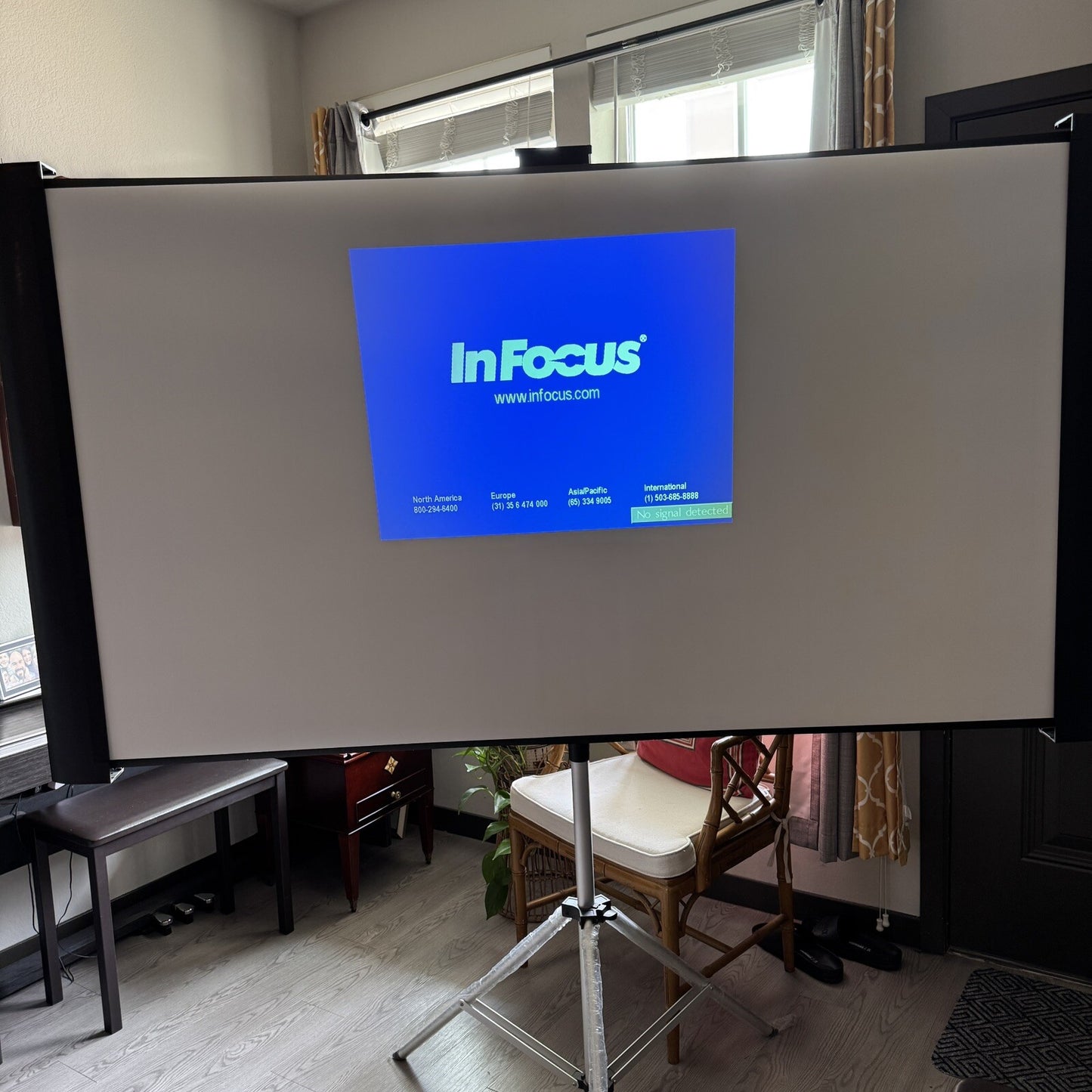 InFocus LP425Z Digital Video Projector Portable Carrying Case Working