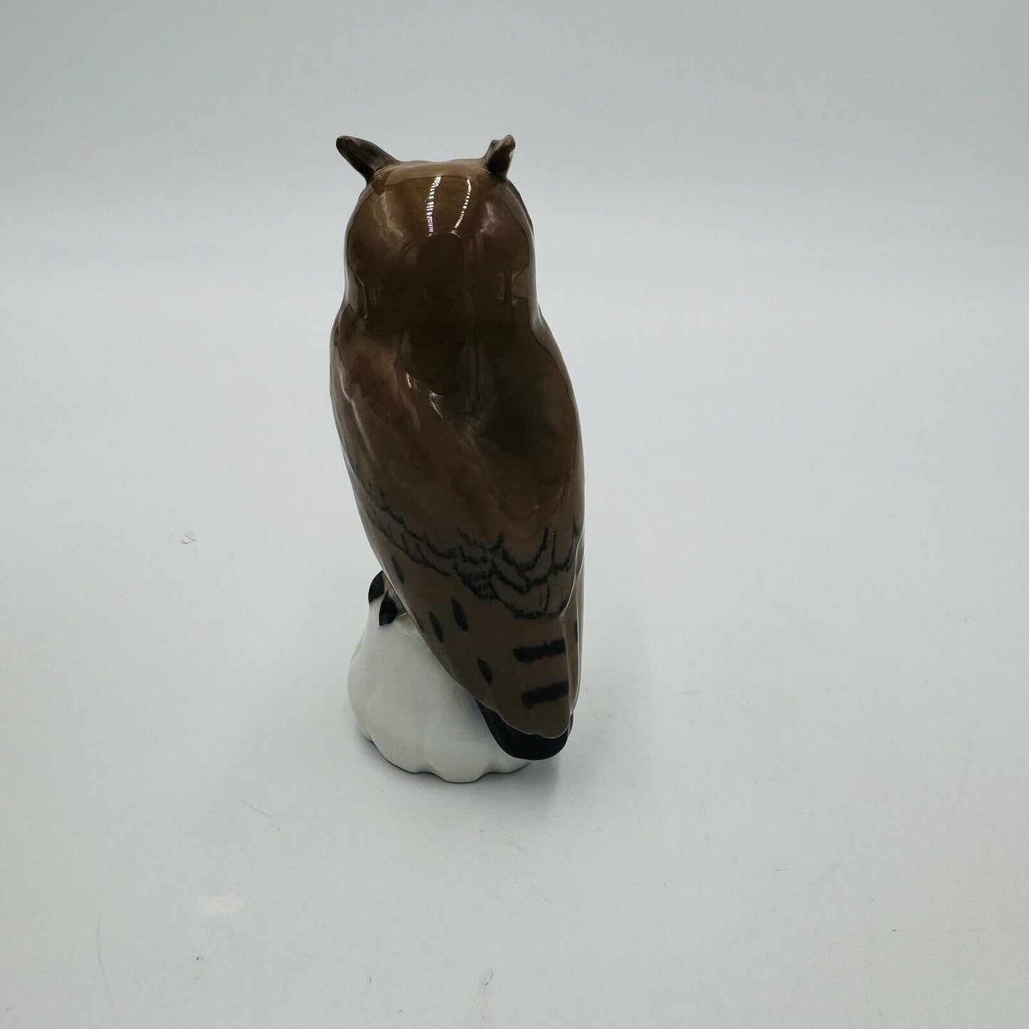 Bing & Grondahl COPENHAGEN Denmark Porcelain OWL 4 1/2"h Figurine #1800