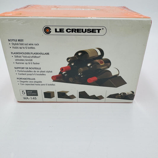 Le Creuset Bottle Rest Wine Holder Storage Rack Sealed WA-145 Red