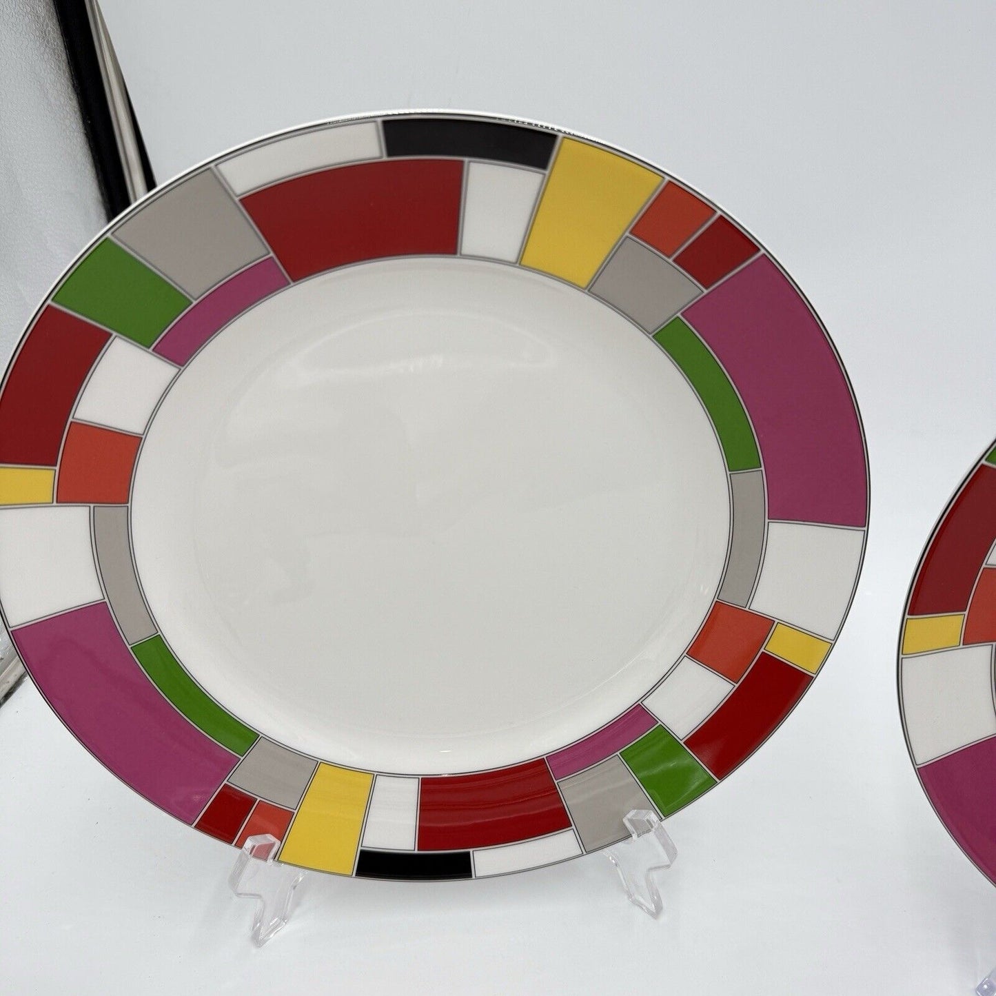 Lenox Kate Spade New York Gramercy Park Collection Irving Place 2 Dinner Plates