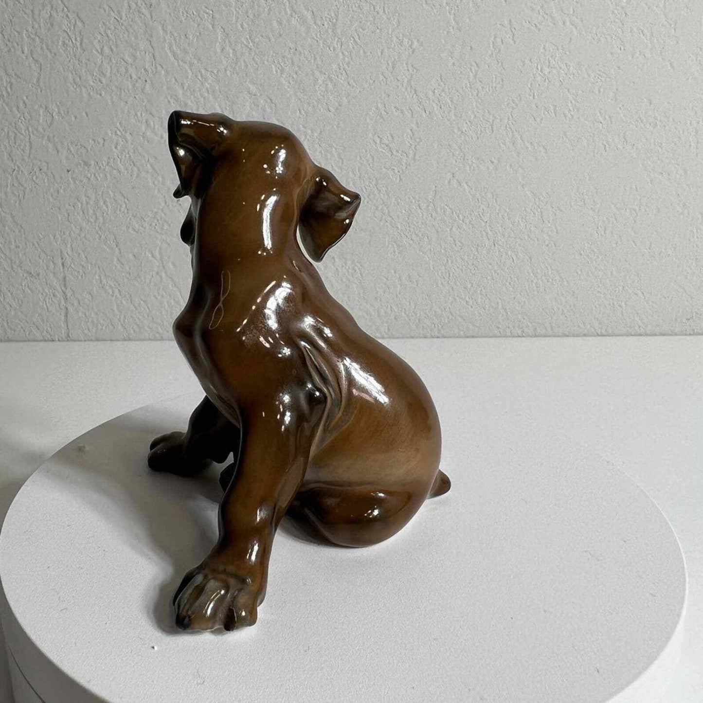 Rosenthal Boxer Dog Figurine Puppy German Vintage Porcelain Germany