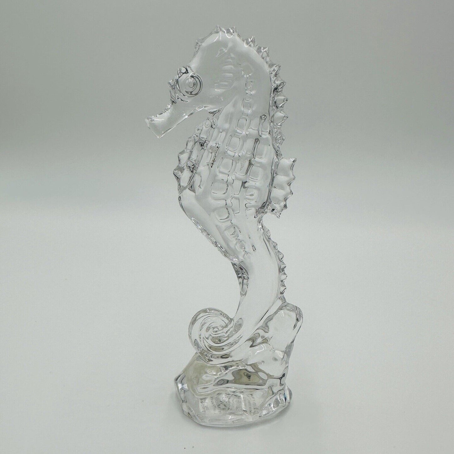 Waterford Crystal Figurine Seahorse 7in Figurine   Heritage Ireland