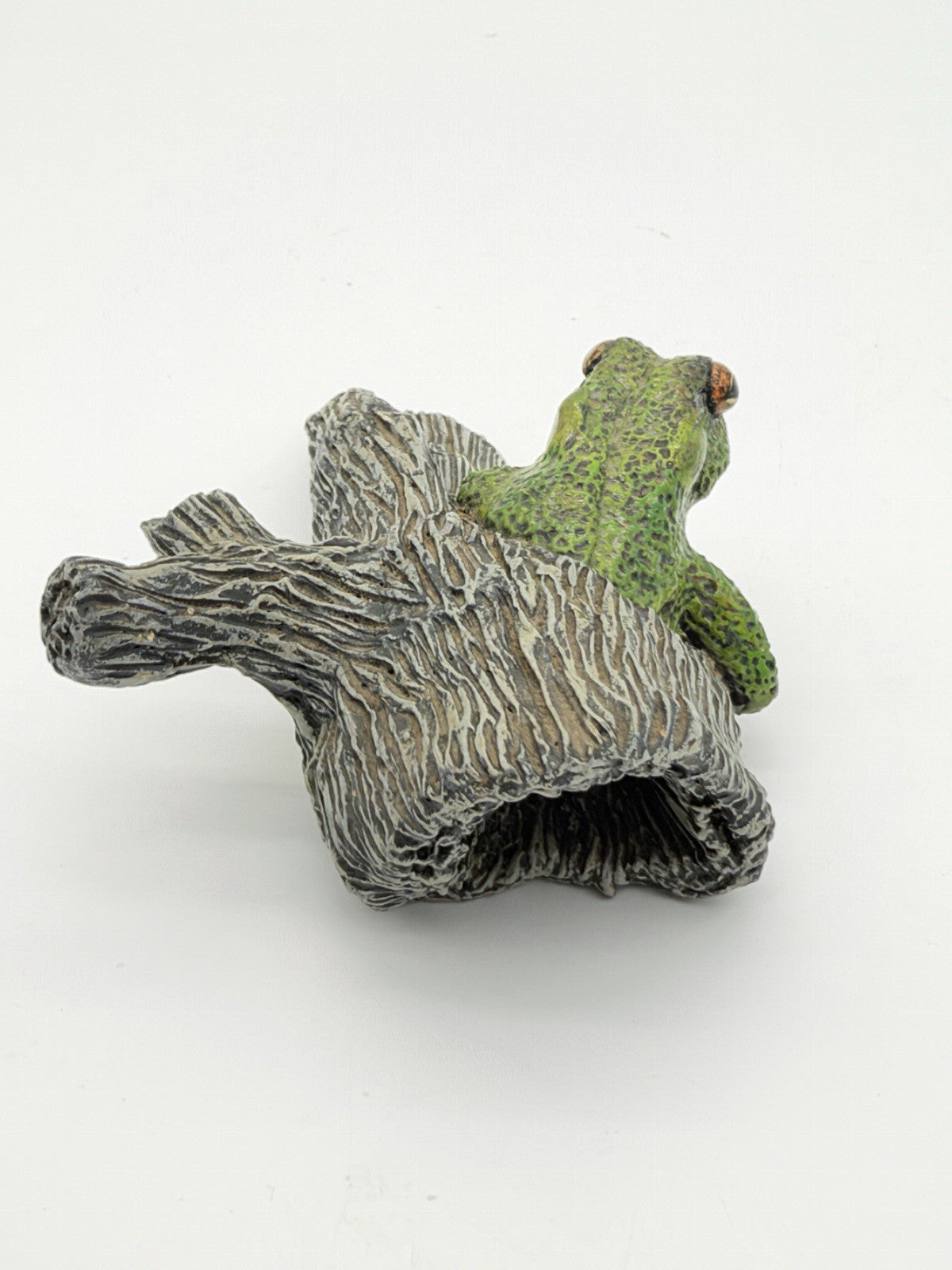 Vintage Studio Art Frog Painted Figurine Signed Oliphant 1991