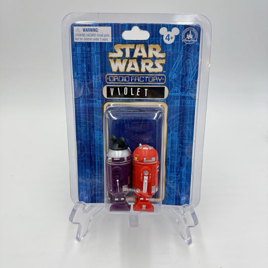 Disney Parks Star Wars 2 Factory Droid VIOLET Sealed Rare