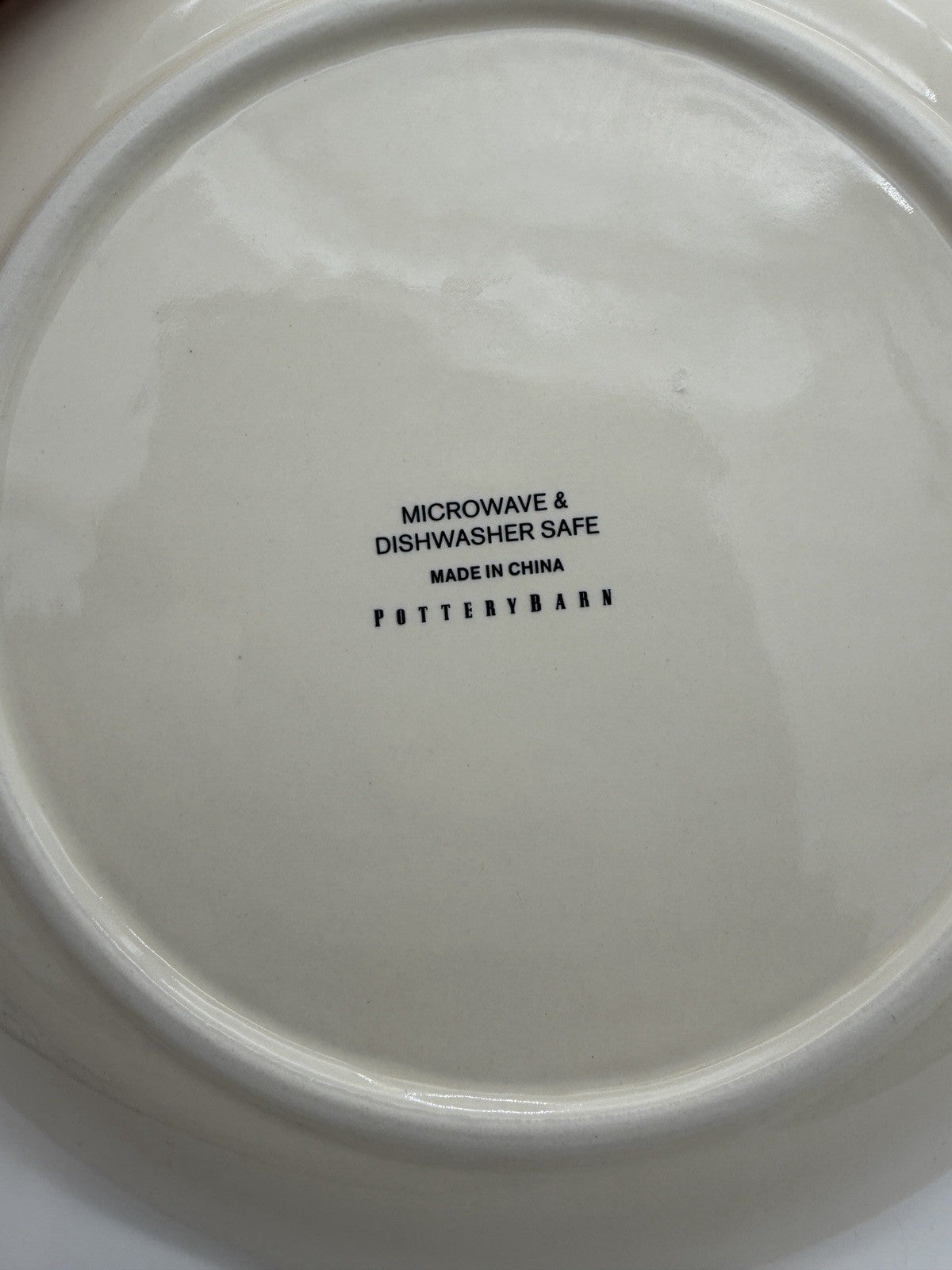 Pottery Barn Watercolor Plymouth Turkey 2 salad plates Thanksgiving 8”