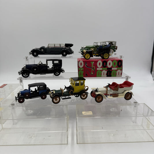 Rio Italy 1/43  lot 7 Diecast Cars Mercedes Fiat Bugatti Balilla Bianchi Lincoln