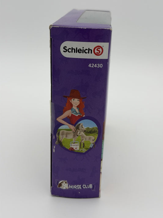 Schleich Horse Club Hannah's First-Aid Kit Model 42430 Mare & Foal Toys Figurine