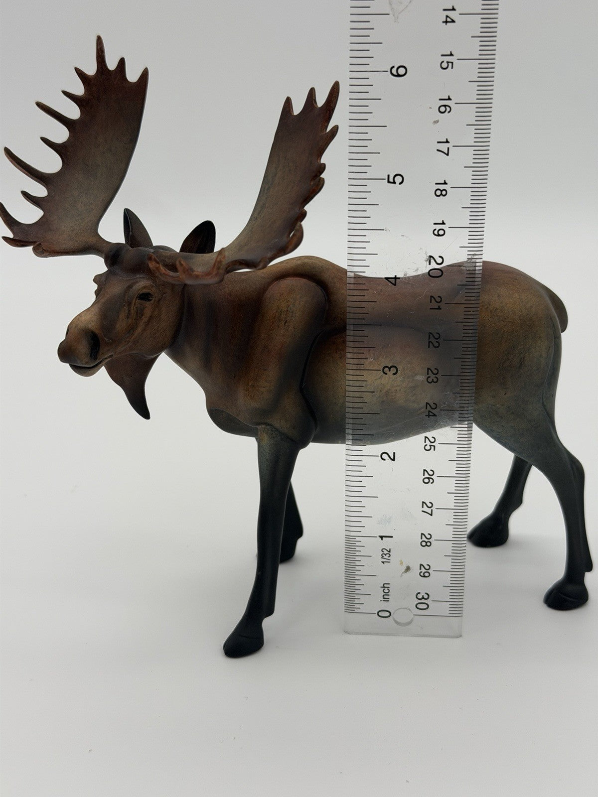 Rare IMAGO Stephen Guerrero August Maquette Bisque Resin Moose Figurine 6”x5”