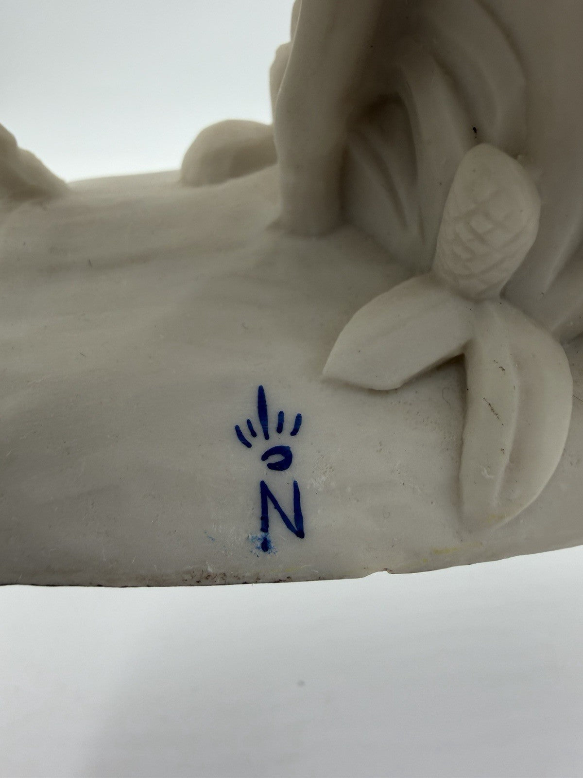 Vintage Giuseppe Armani Florence Italy Nativity Sheep Sculpture 1982 White Rare