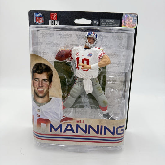 2014 McFarlane NFL New York Giants Eli Manning Super Bowl Action Figurine