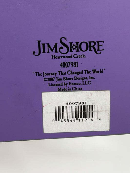 Jim Shore The Journey That Changed World Mary Joseph Donkey Figurine 2007
