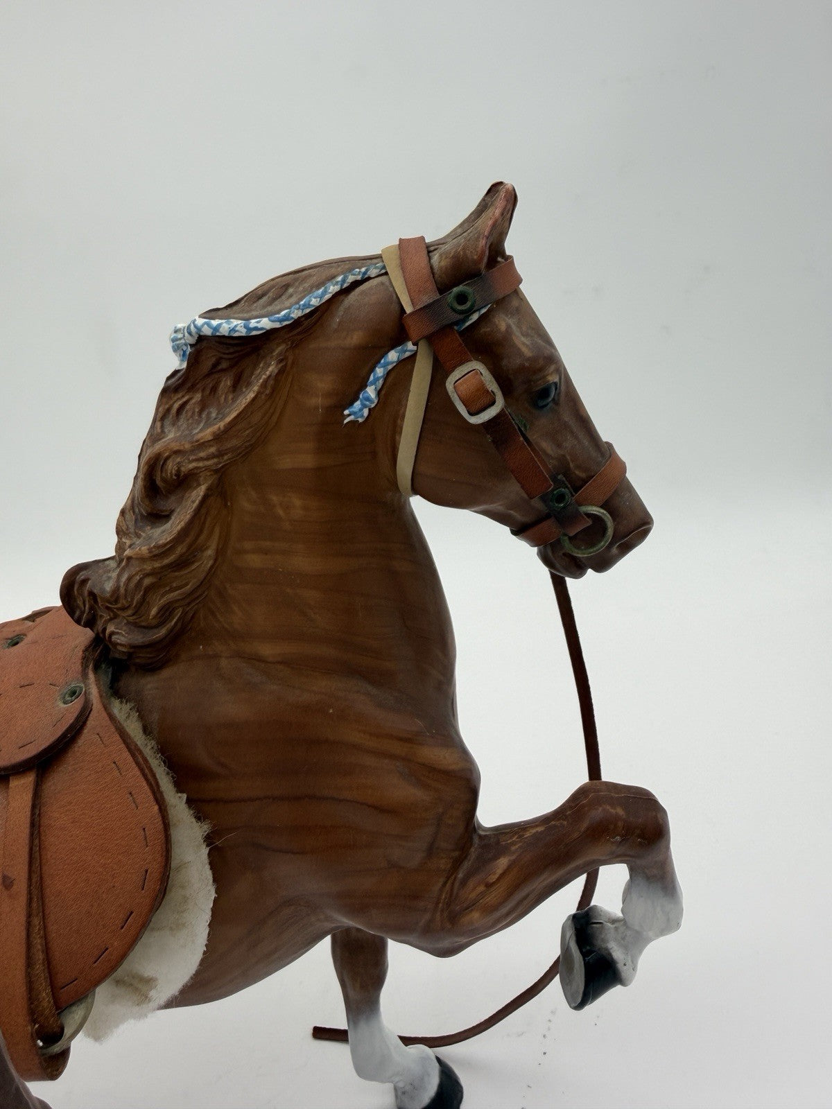 Breyer Five Gaiter Woodgrain w/Saddle & Bridle accessories 1964 Rare USA Horse