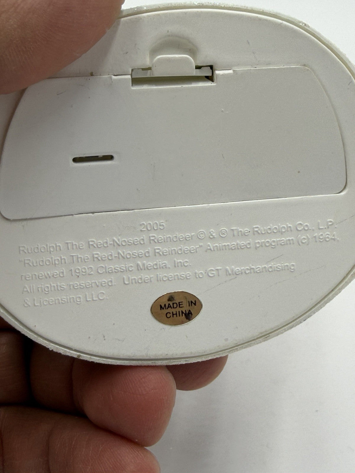 Carlton Cards Santa Rudolph Red Nosed Reindeer Jingle Musical Christmas Ornament