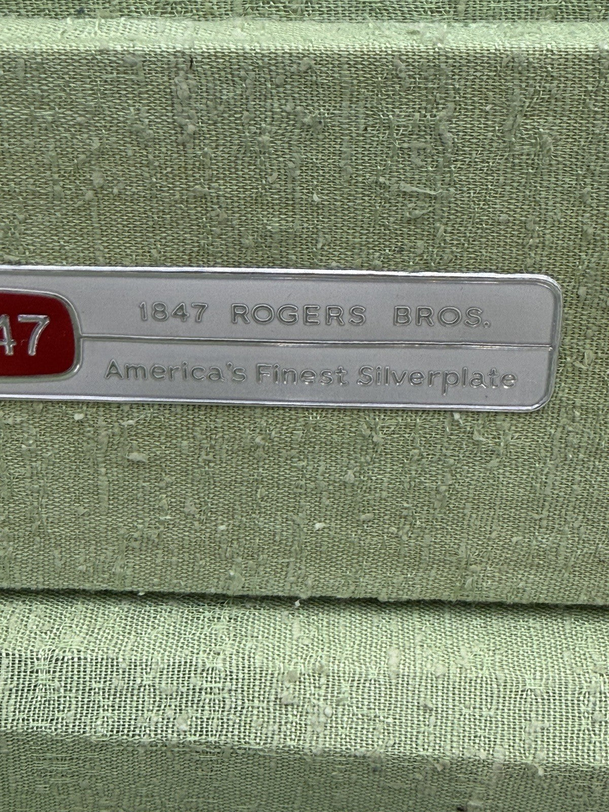 Vtg Rogers Bros 1847 Flatware Silver Plate 48 PCs New Set Reflection Pattern