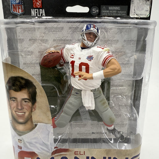 2014 McFarlane NFL New York Giants Eli Manning Super Bowl Action Figurine