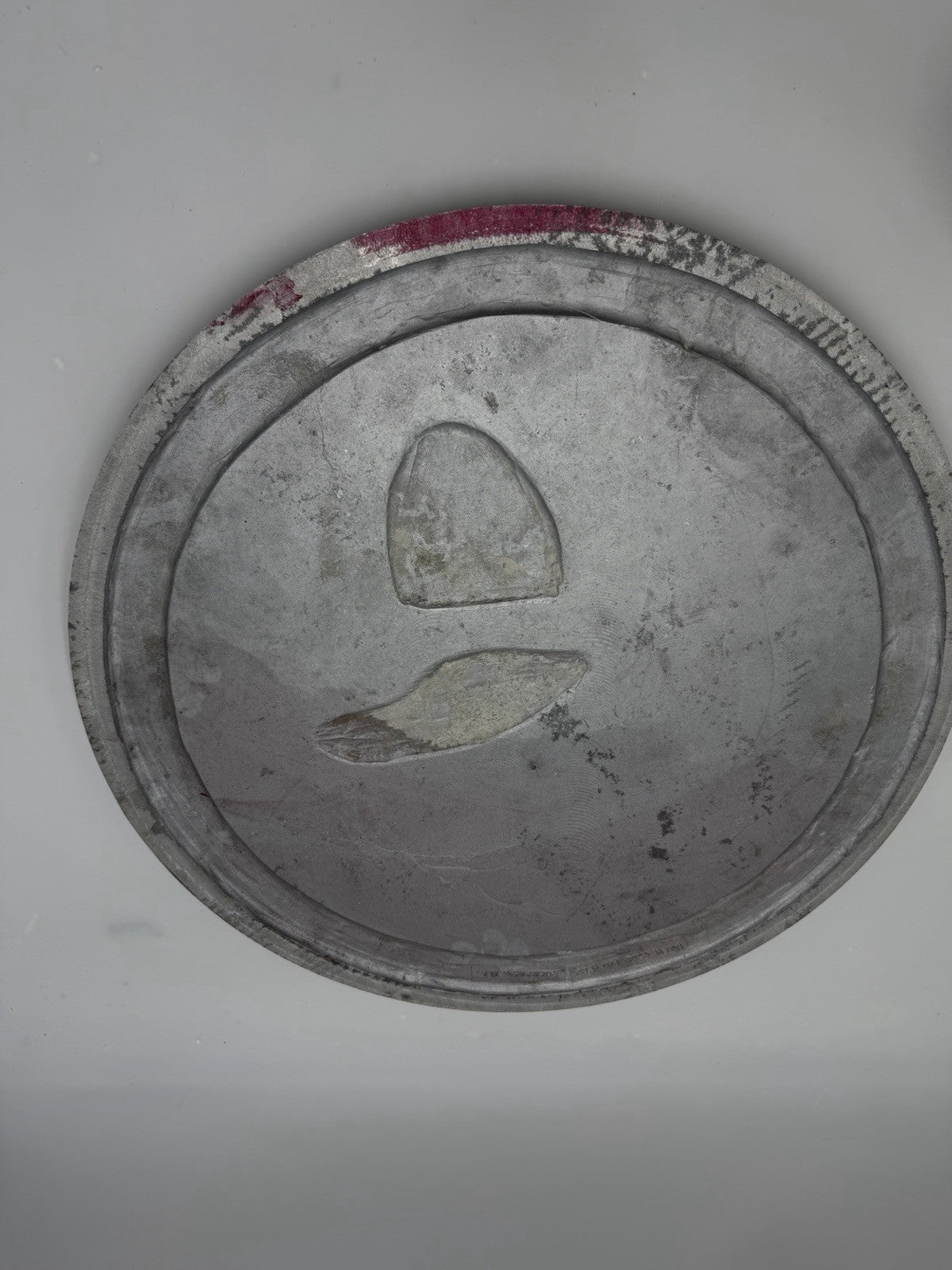 Large wall metal seal of the state of Illinois Aug. 26th 1818 Universal Pattern