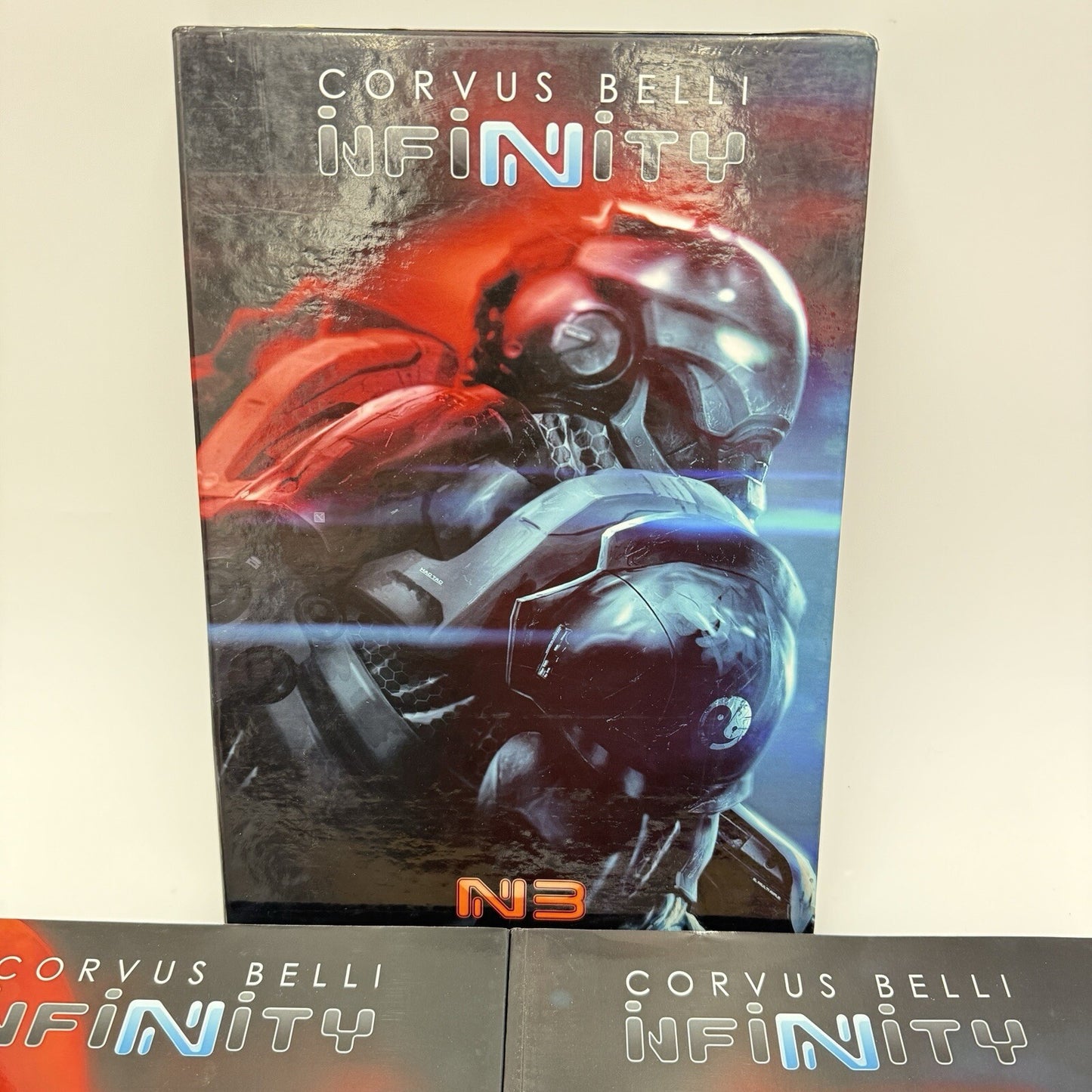 Corvus Belli Infinity N3 Core Book Rulebook 2 Book Set With Sleeve
