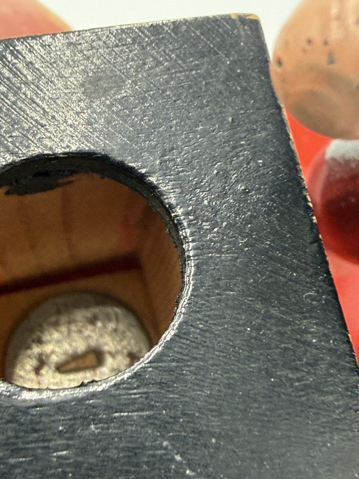 vintage Erzgebirge German wooden incense smoker chimney sweeper Folk Art 4”H