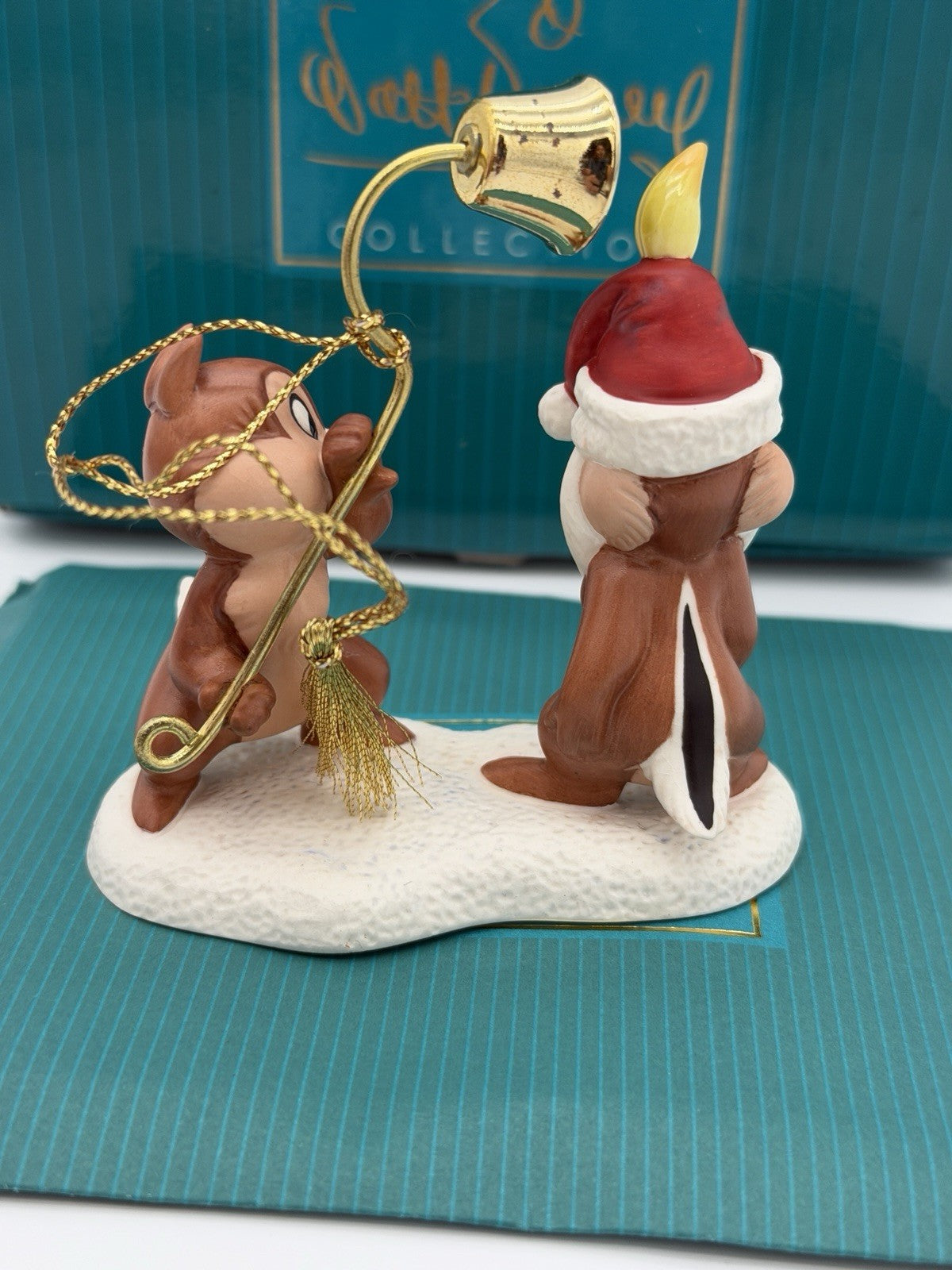 WDCC Disney Figurine Chip 'N Dale Little Mischief Makers Porcelain Ornament /COA
