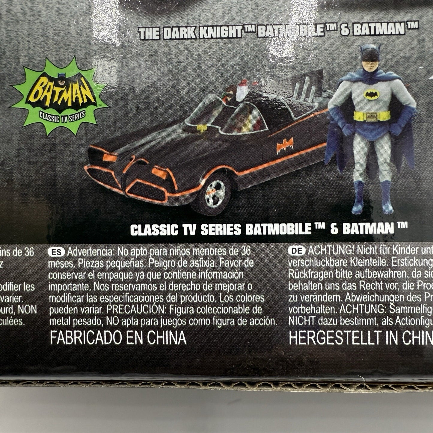 Jada Toys Batman DC Comics Classic TV Series Batmobile Die-cast Car, 1:24 Scale