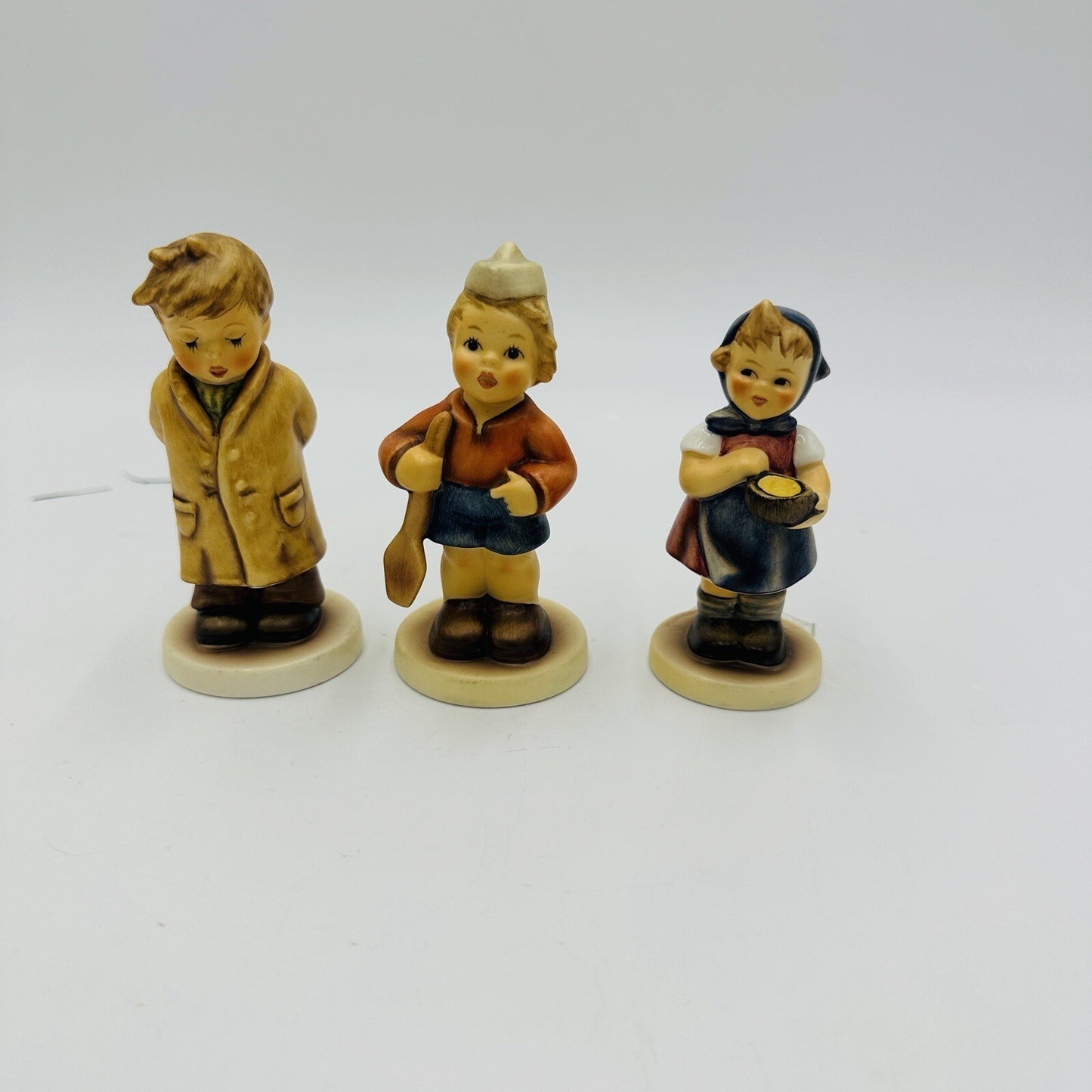 Goebel Hummel Figurines Club 1995 2003 Lot of 3 4in Vintage Doctor Girl Germany