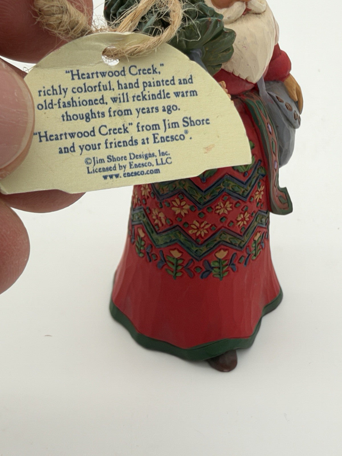 Jim Shore Sweden Santas Around The World Swedish Wishes 2017 Christmas Ornament