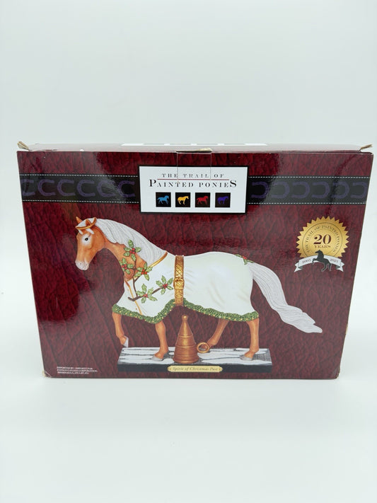 The Trail of painted Ponies Spirit Of Christmas  past Horse Figurine 2023 Box