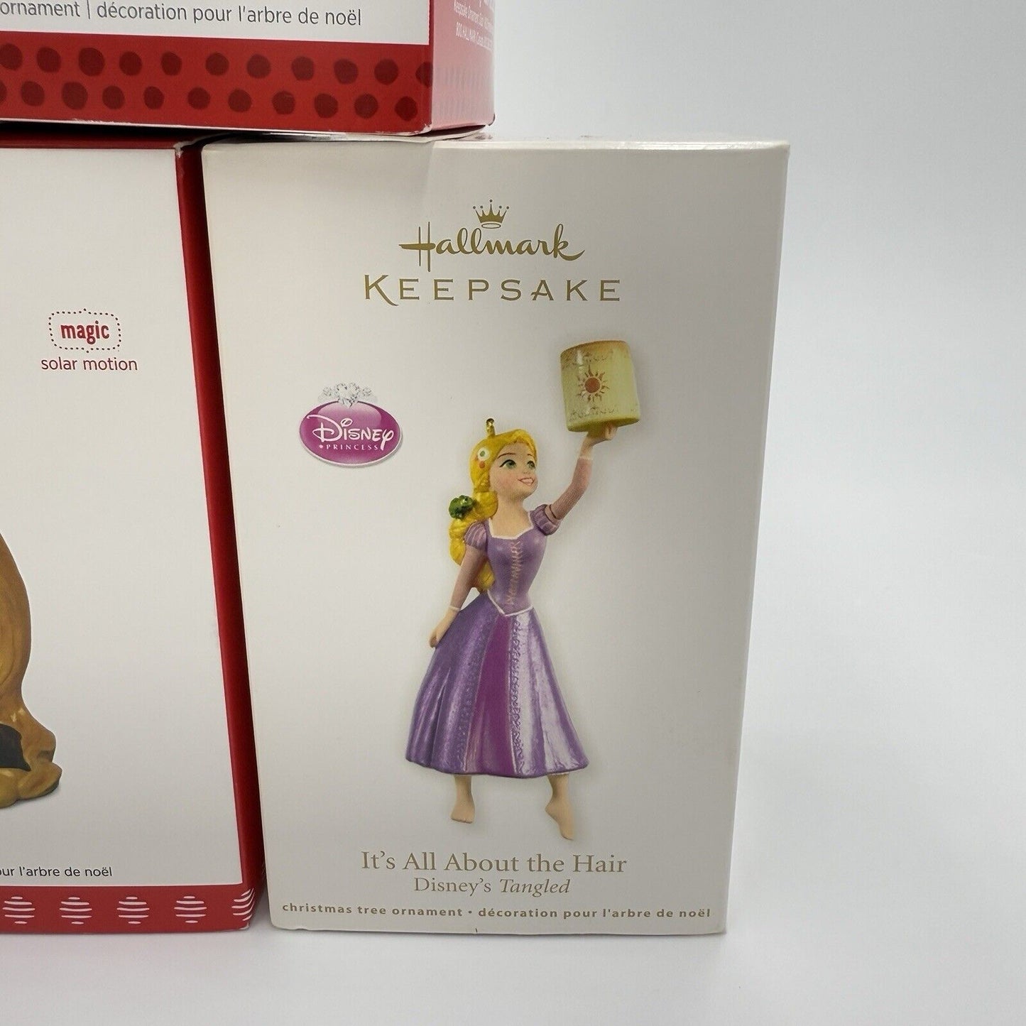 Hallmark Keepsake Disney’s Tangled Rapunzel Christmas Ornaments 2012-2013 2017