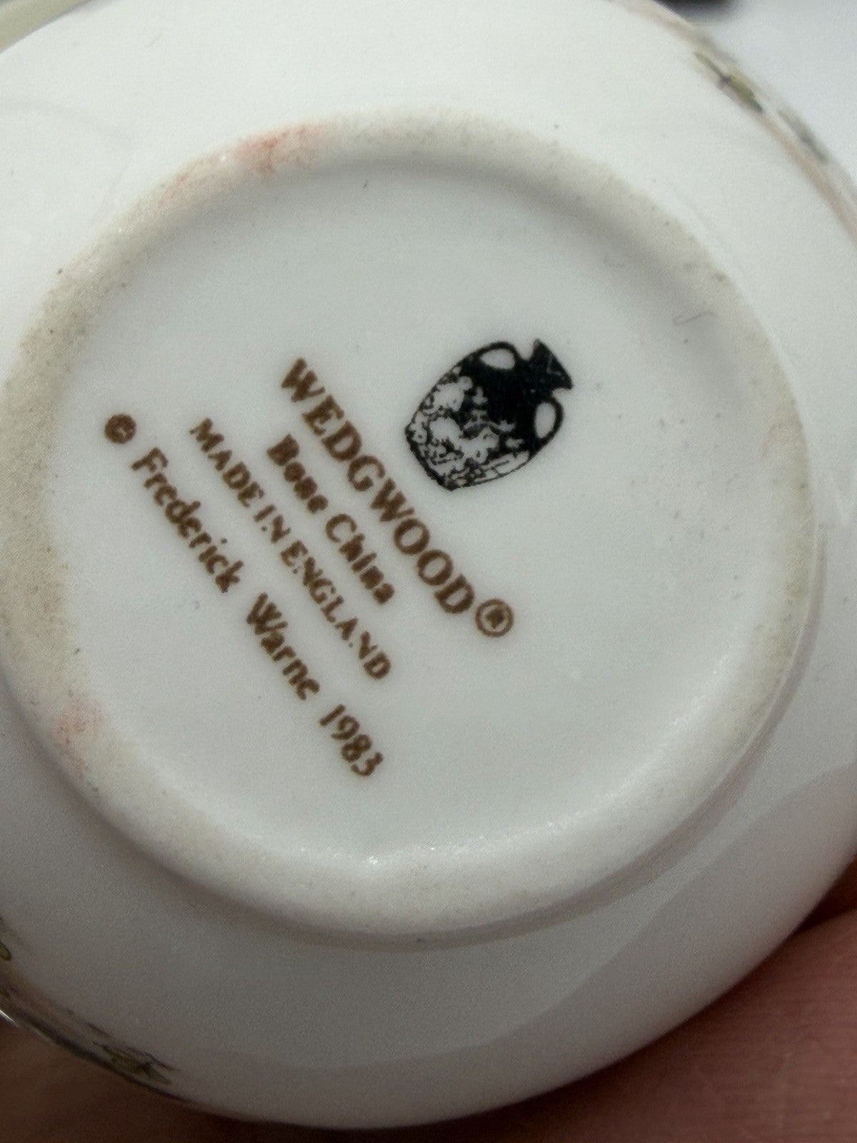 Wedgwood Porcelain Peter Rabbit Beatrix Potter Mini Creamer & Sugar Dollhouse