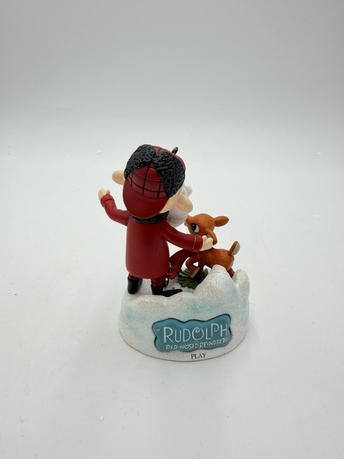 Carlton Cards Santa Rudolph Red Nosed Reindeer Jingle Musical Christmas Ornament