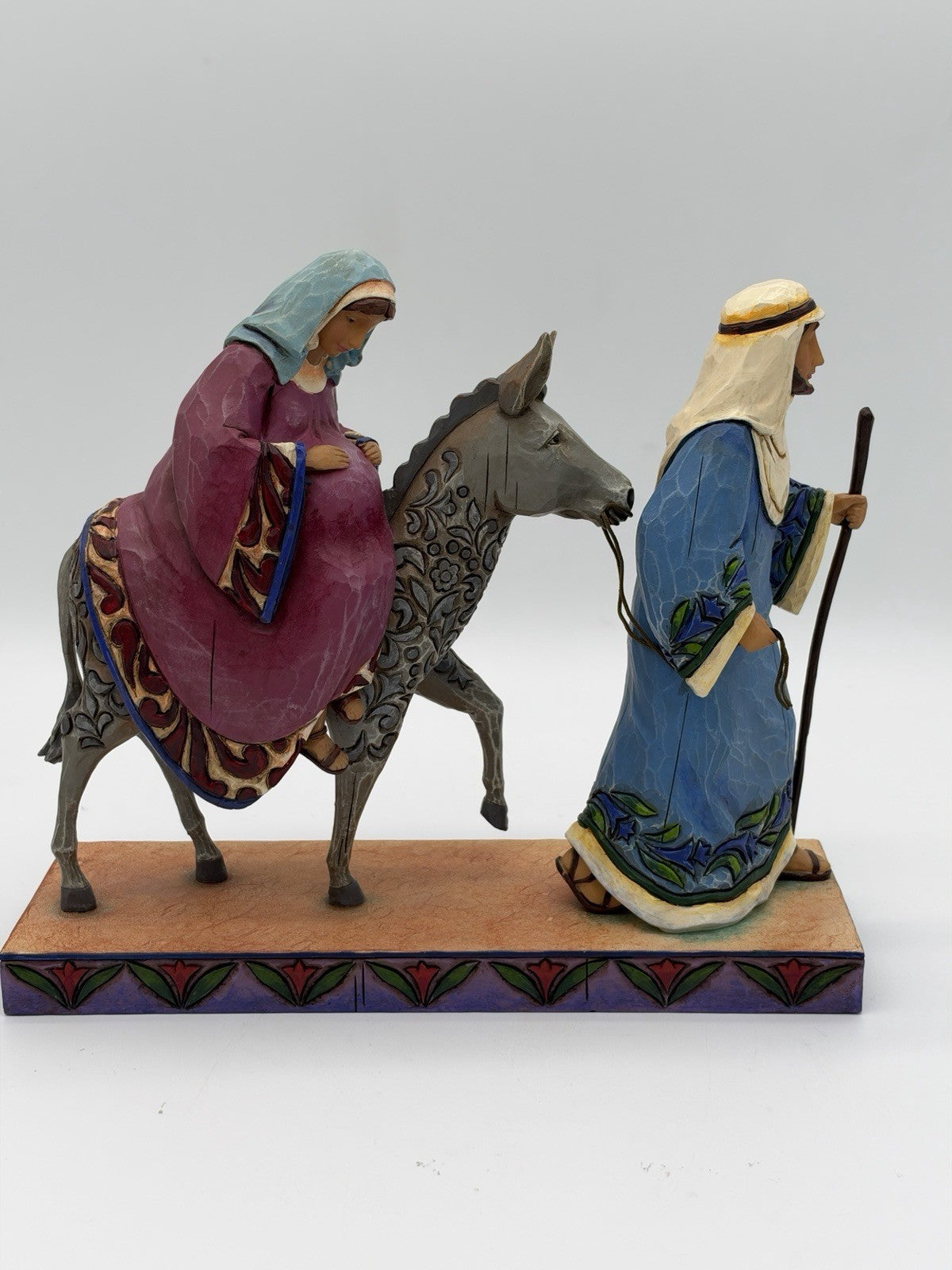 Jim Shore The Journey That Changed World Mary Joseph Donkey Figurine 2007