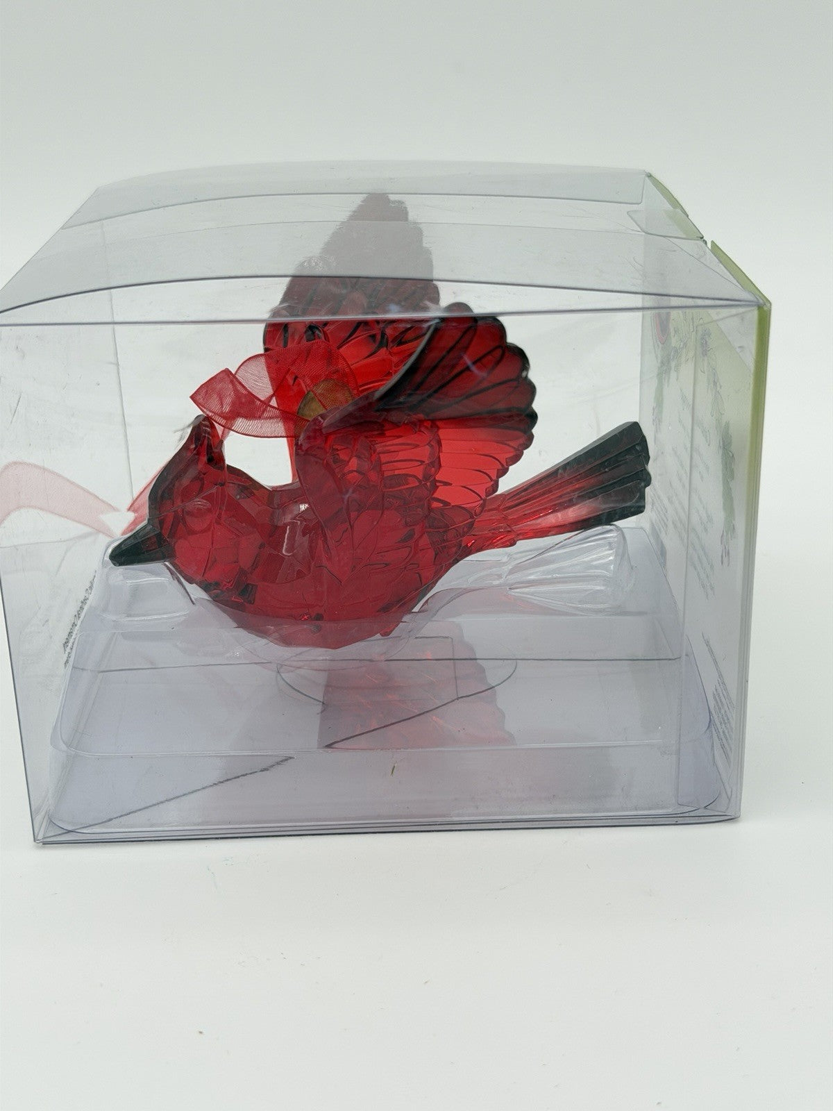 Department 56 Always Near Cardinal Red Bird Hang w/ Charm Ornament Boxed