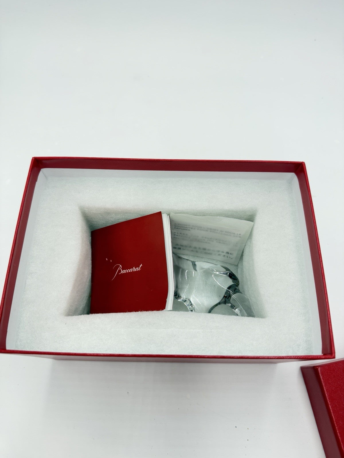 Baccarat France Crystal Zodiac Collection Clear Boar Figurine 2019 NIB Mint