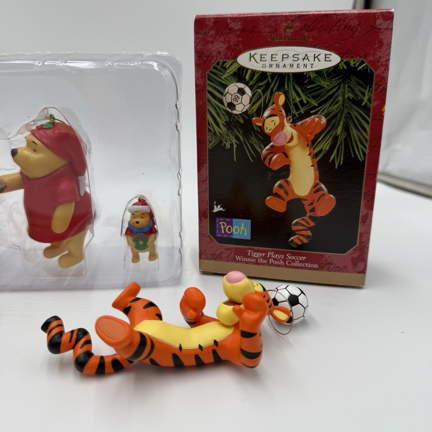 Hallmark Keepsake Winnie The Pooh Tigger Piglet Eeyore Ornaments Christmas Set 4