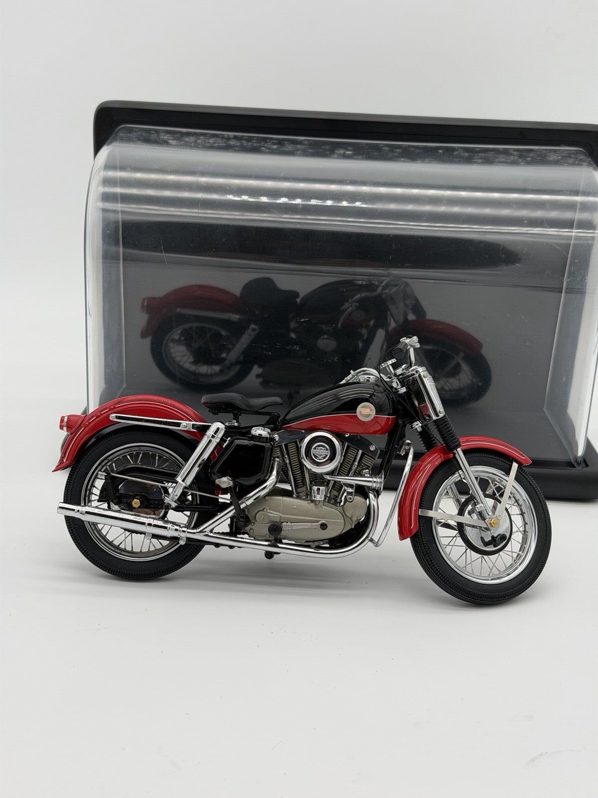 Franklin Mint 1957 Harley Davidson XL Sportster 1:10 Scale Diecast Motorcycle