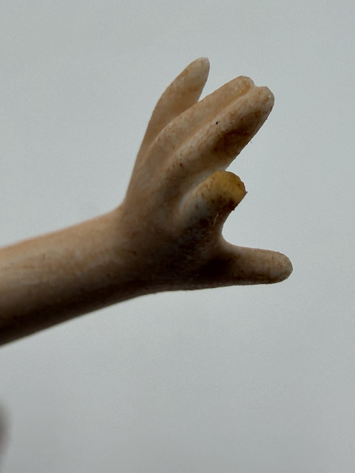 Vintage Karl Klette Dresden Porcelain Ballerina Pink Lace Dress Figurine 4”H