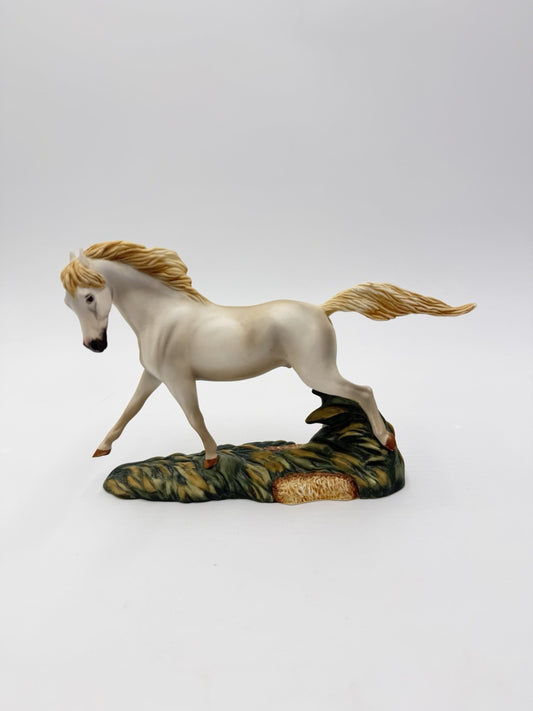 Franklin Mint Porcelain 1989 Great Horses of the World Camargue White Horse