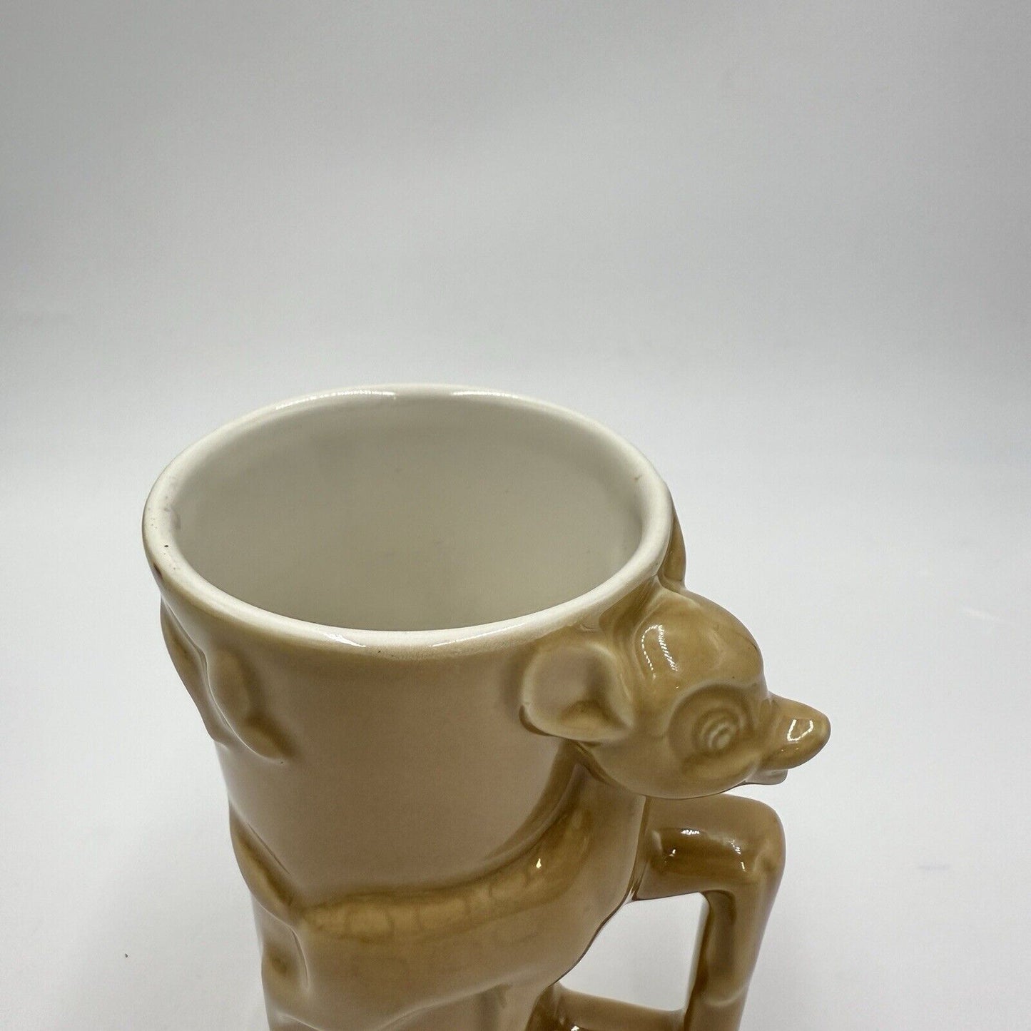 Disney Store Bambi 3D Sculpted 16 oz. Ceramic Coffee Mug Cup 2014 Embossed