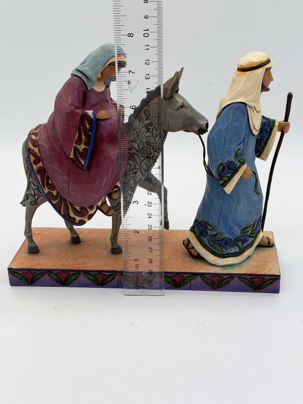 Jim Shore The Journey That Changed World Mary Joseph Donkey Figurine 2007