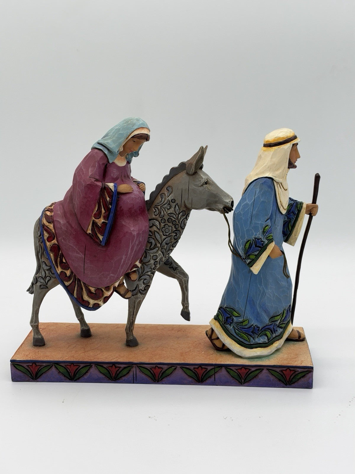 Jim Shore The Journey That Changed World Mary Joseph Donkey Figurine 2007