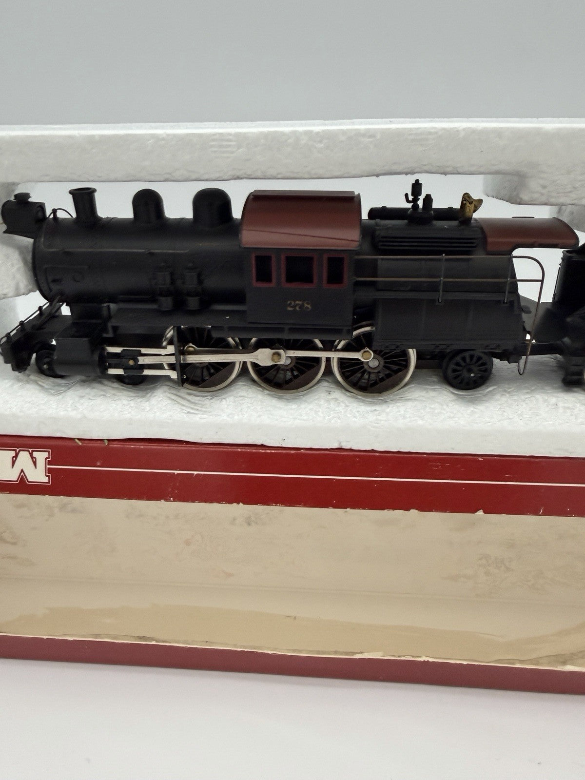 HO Scale Mantua 323-21 Pacific Camelback 4-6-2 Reading Train Locomotive Vintage