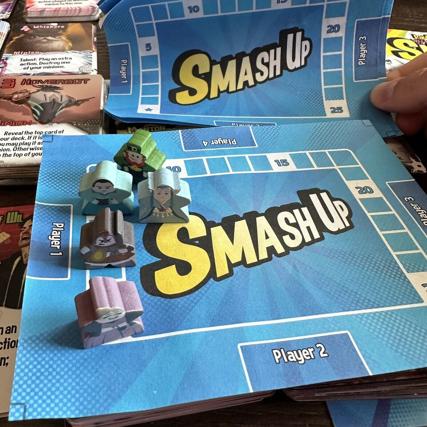 AEG Smash Up Expansion Big Geeky Box Base Game Plus Extra Cards & Pretty Pretty